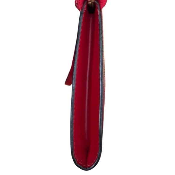 Louis Vuitton Red Epi Pochette Accessories 24 Shoulder Bag - Picture 13 of 15